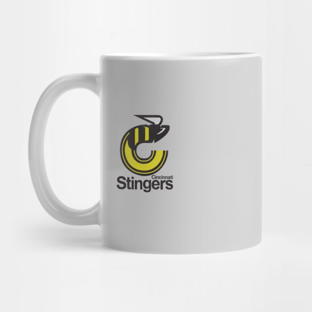 Retro Cincinnati Stingers Hockey 1977 by LocalZonly